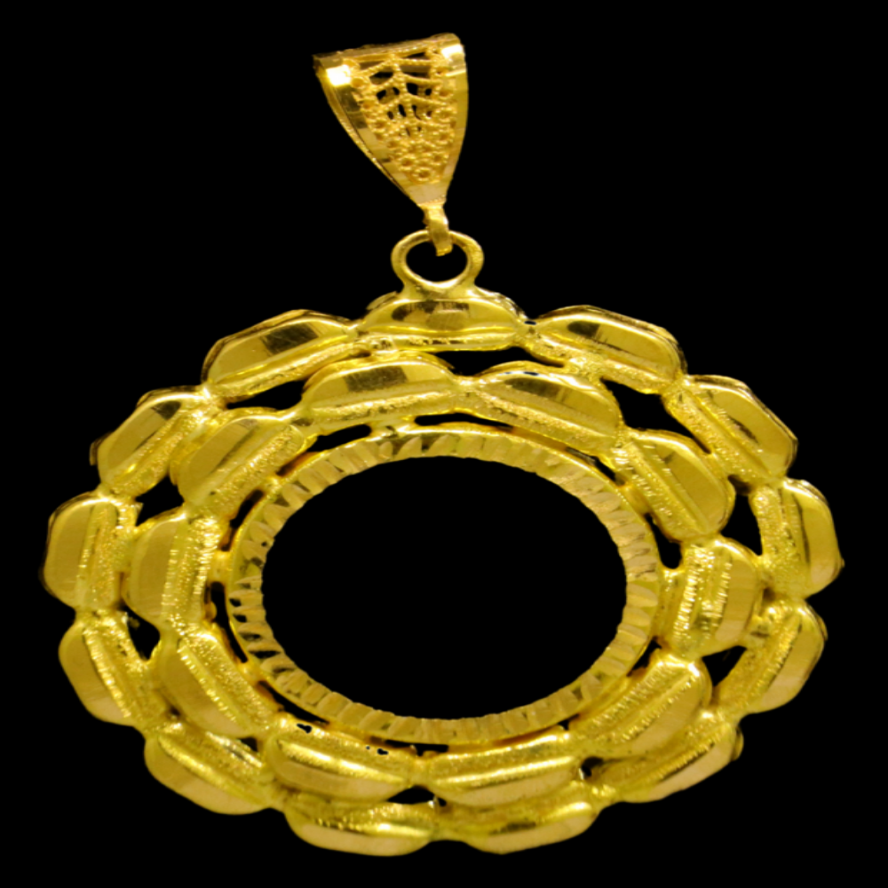21K Gold Coin Frame – SW24234